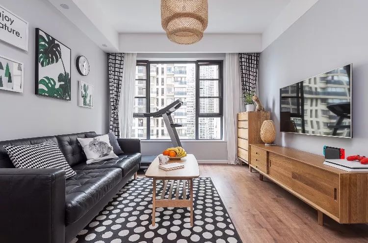 69平北欧风小户型二居室，从细节处展现出格调感