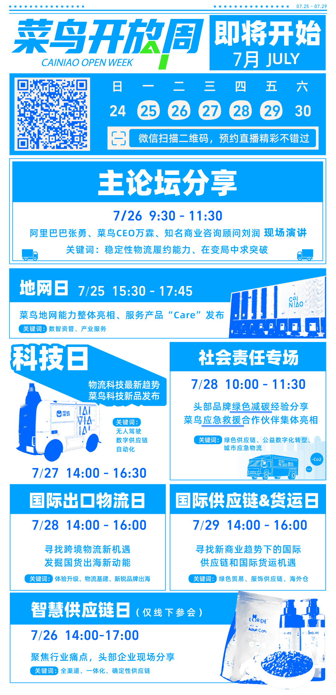菜鸟将升级国货出海物流大通道，预计下周在“菜鸟开放周”宣布