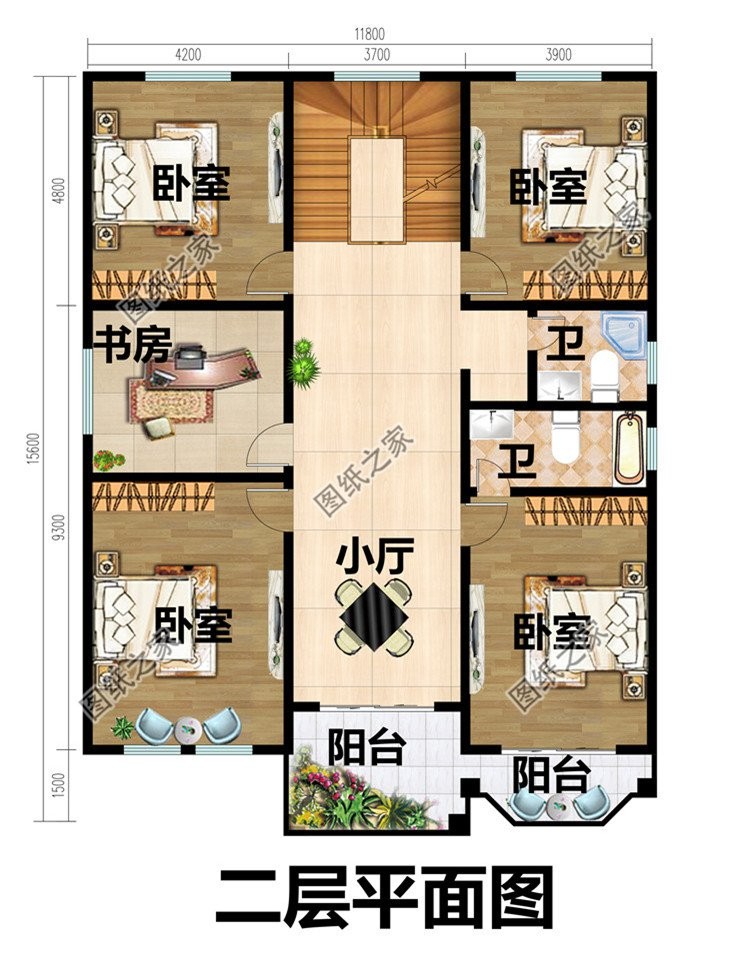带文化石的农村别墅设计，色彩多样外观给你营造出炫彩的舒适生活