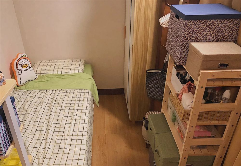 广州姑娘晒出温馨少女风卧室装修，甜美又实用