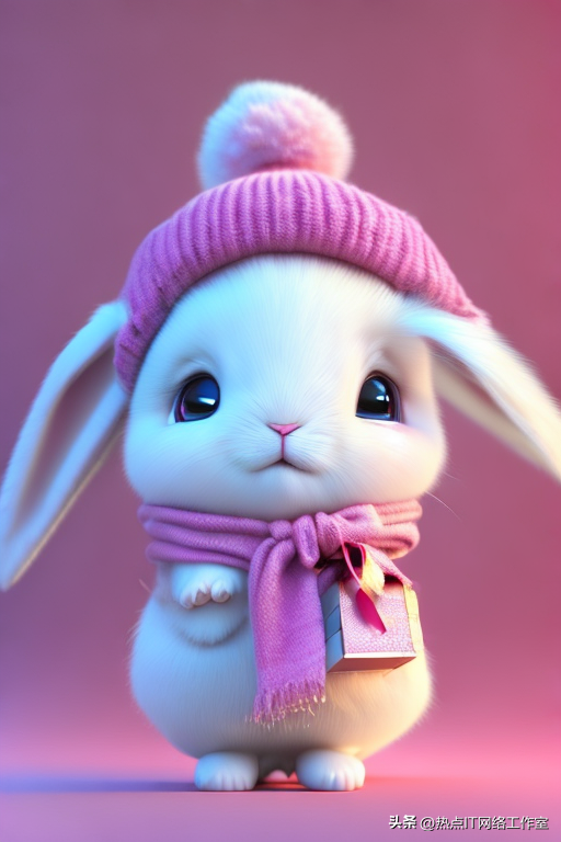 笨笨的萌宝宝图片(2023年你一定需要这样的萌萌兔笨笨兔可爱兔兔手机壁纸头像)