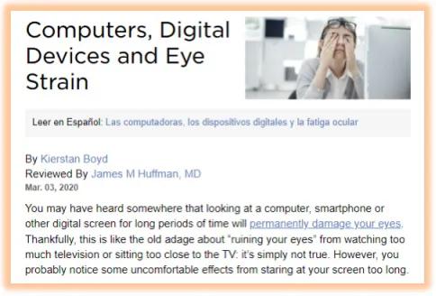 为电子产品翻案！「视疲劳」才是孩子视力受损的原因
