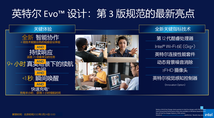 英特尔介绍Evo 3.0笔记本认证：模拟真实环境才准确