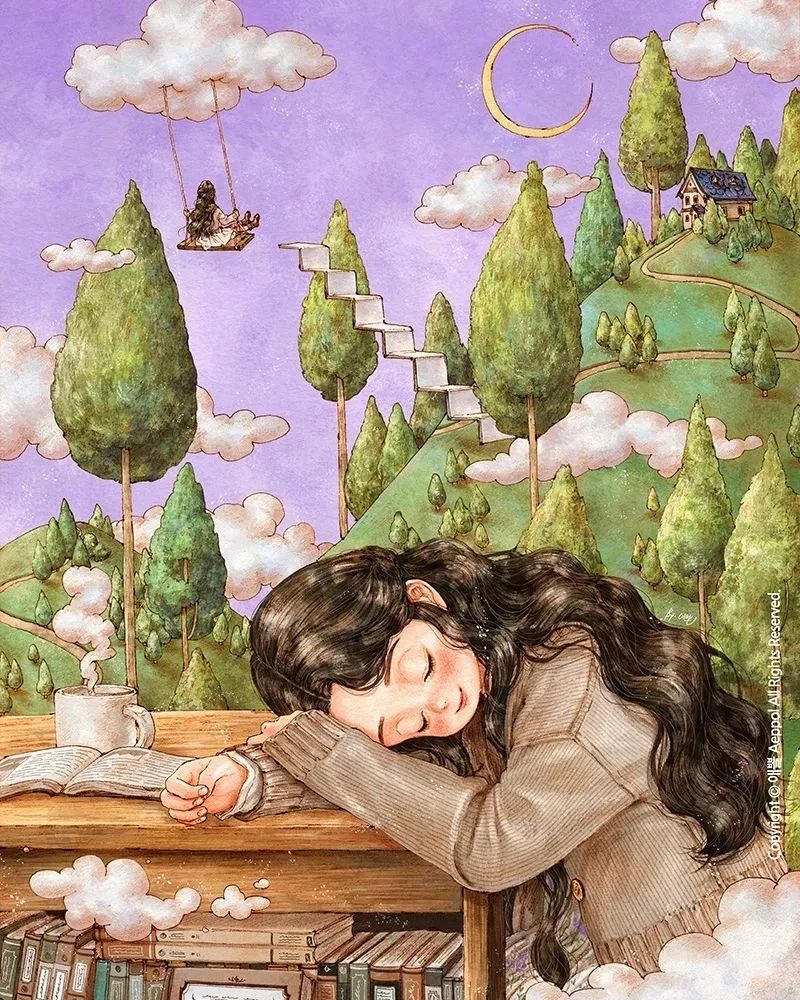 "女版宫崎骏"笔下圈粉无数的精致森林女孩,这画风谁能不爱?