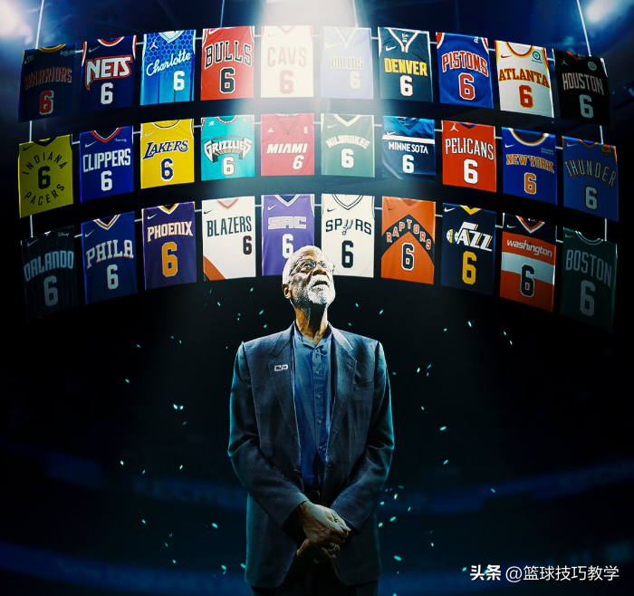 nba球员为什么要宣布退役（联盟第一人！NBA官方宣布，全联盟所有球队将会退役6号球衣）-趣拿体育