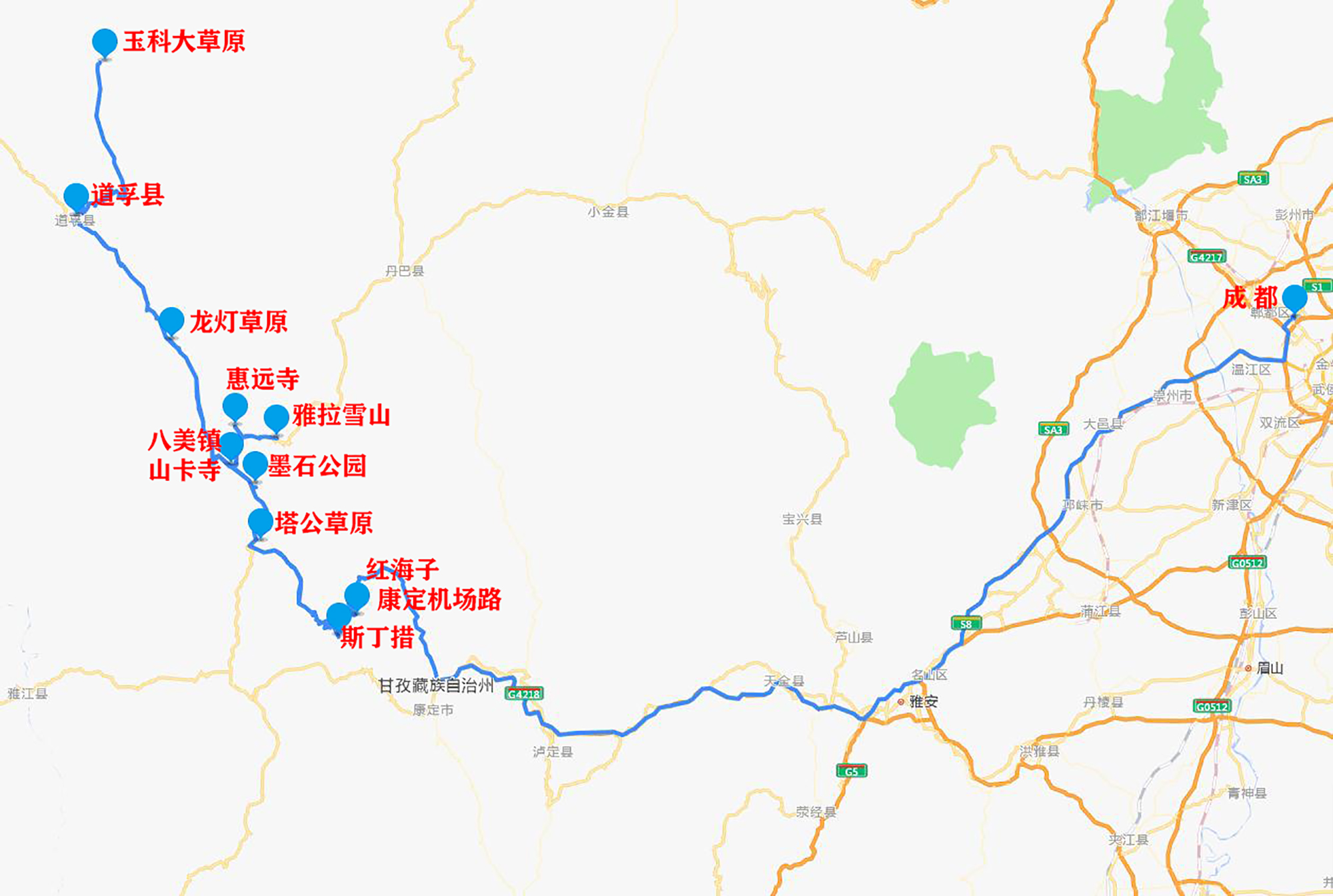 霸占了川西美景半壁江山的甘孜，到底有多美