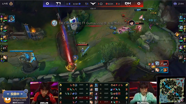 lck春季賽2022賽程回放（LOL-LCK：決勝時(shí)刻四人強(qiáng)拆偷家取勝，T1 2-0戰(zhàn)勝DK解鎖十一連勝）