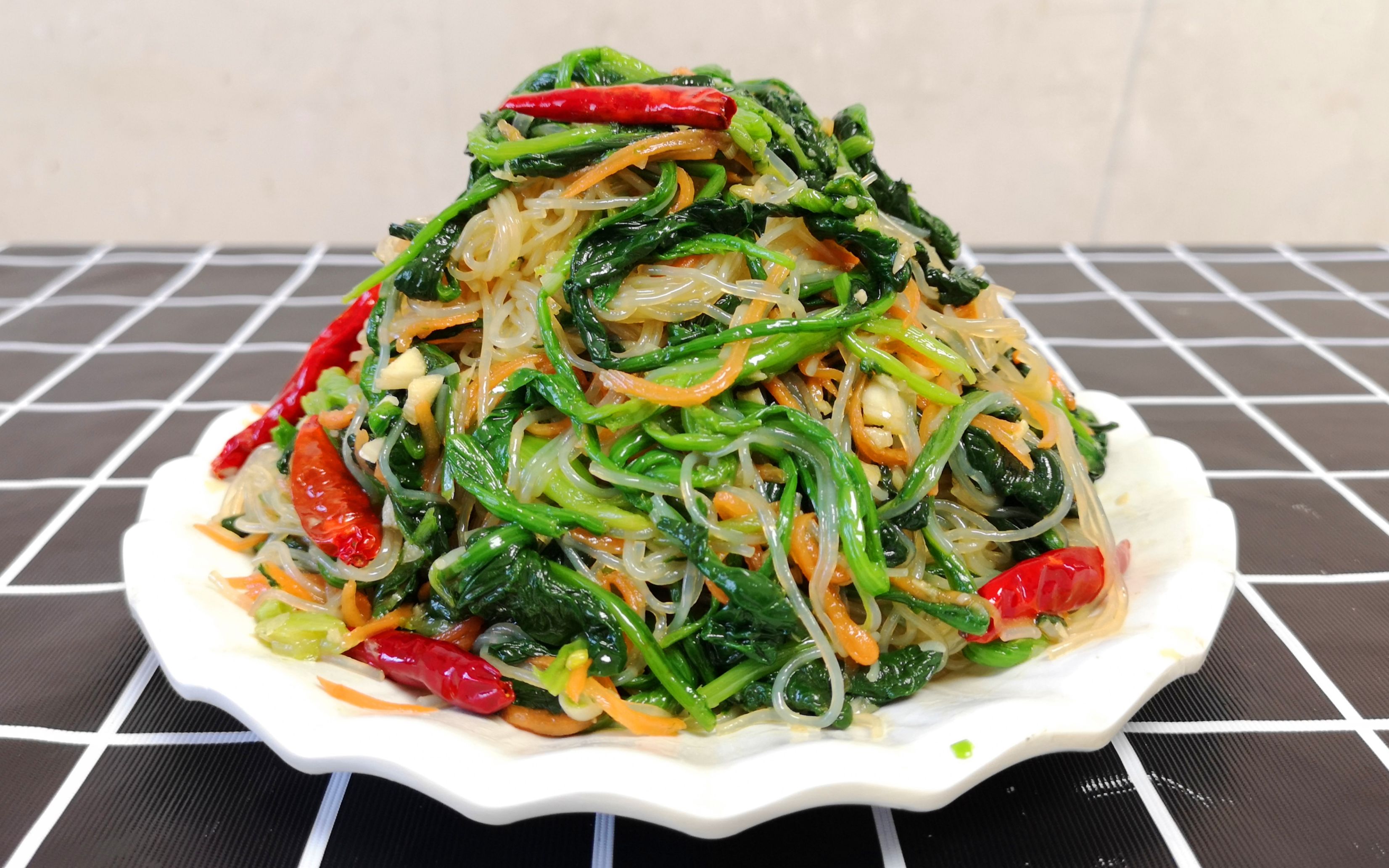 圖片[6]-兩道爽口素菜做法 營養豐富 老少皆宜-起舞食譜網