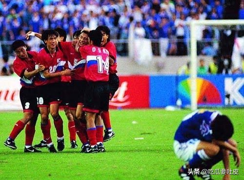 1998世界杯亚洲足球名额(1998年世界杯亚洲区十强赛B组，太极虎一骑绝尘，日本换帅续命)