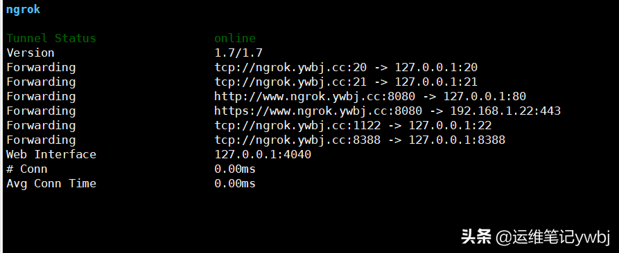 Linux搭建ngrok服務(wù)器，內(nèi)網(wǎng)穿透服務(wù)，實(shí)現(xiàn)外網(wǎng)到內(nèi)網(wǎng)的在線訪問(wèn)