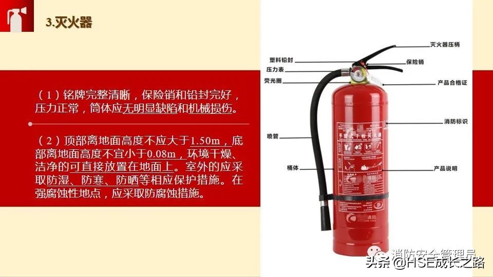 消防安全隐患排查的18个知识点