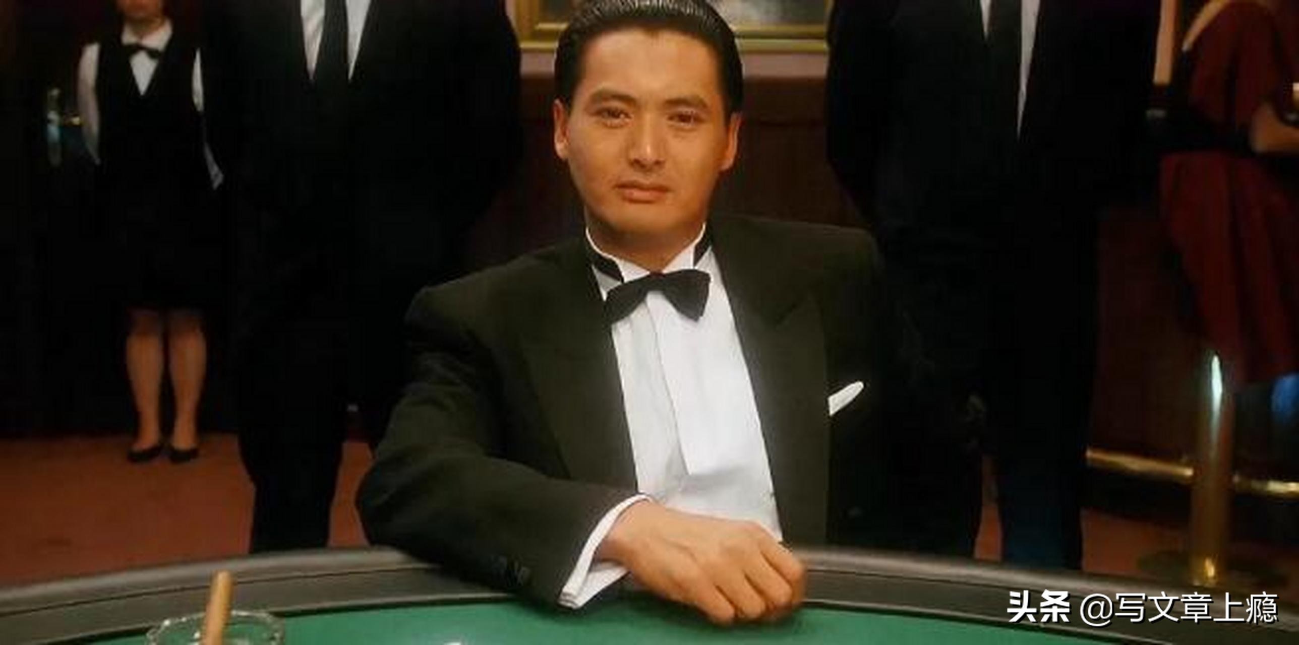 郑伊健为了出演赌神，长发一剪再剪，再也不是当年的陈浩南了