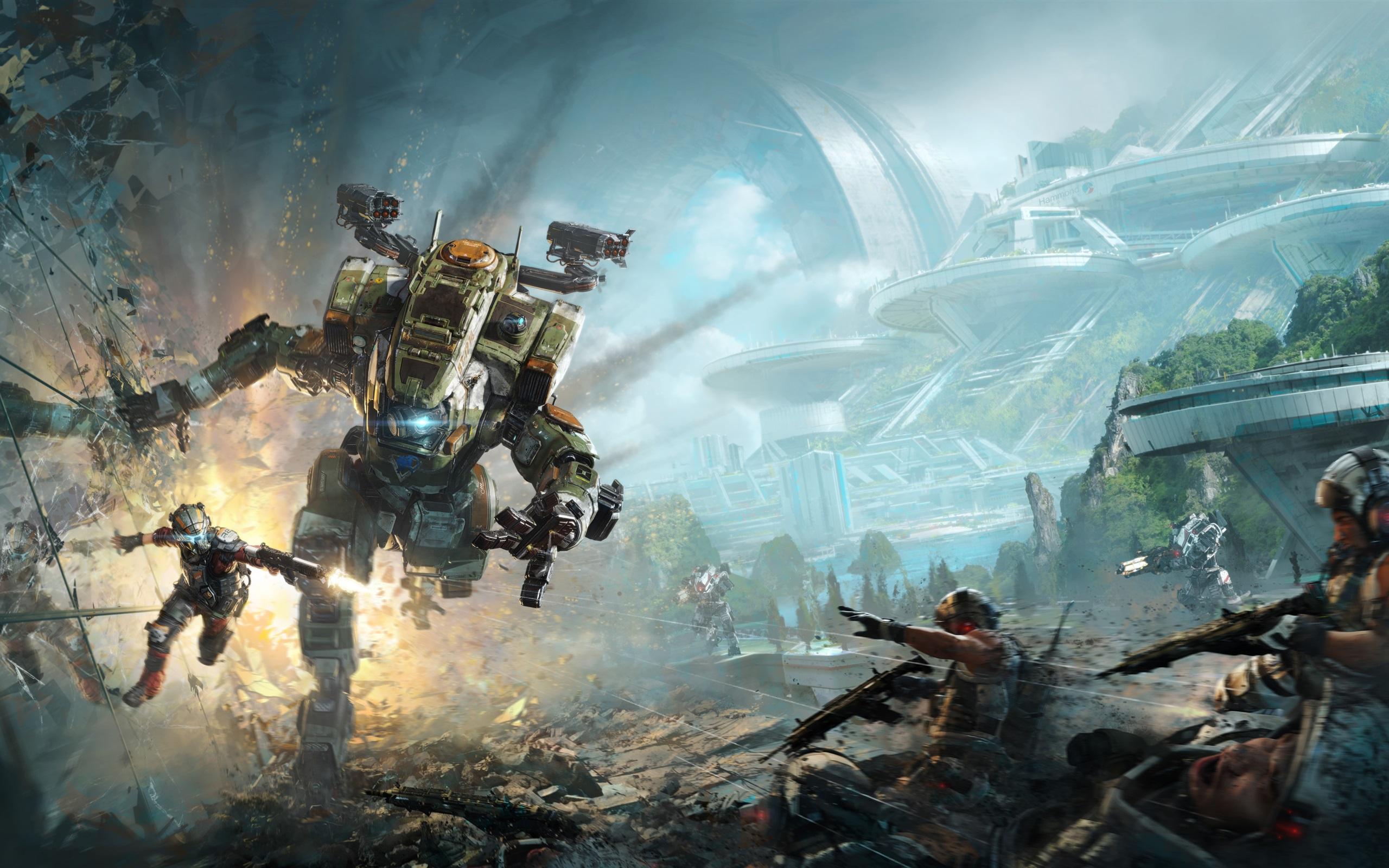 玩家将扮演反抗军的一名步*兵在bt-7274泰坦协助下,阻止imc的xìé è