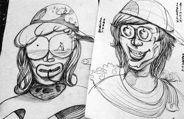 美术考试考生自画像惊艳众人，本以为满分，老师看完直接给了0分