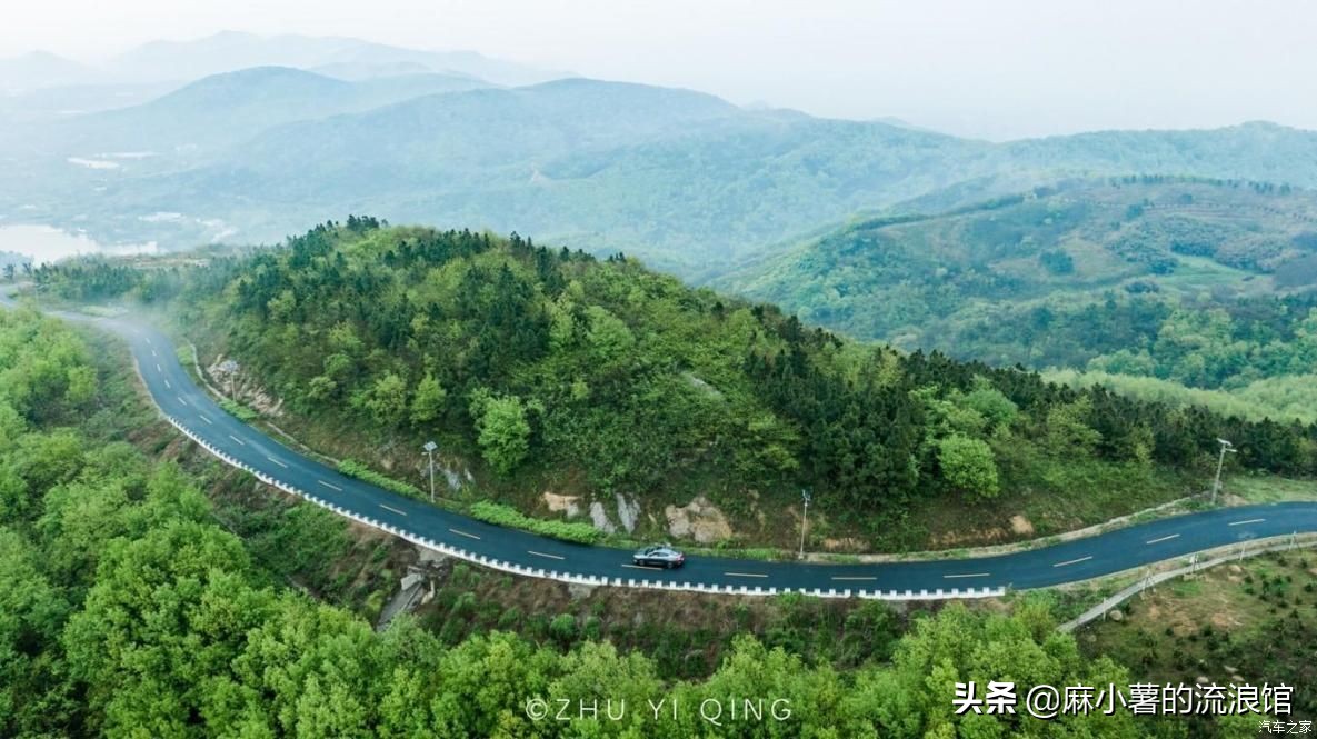 合肥最高山成自驾胜地，仅400米高盘山路惊险刺激，山顶风光优美