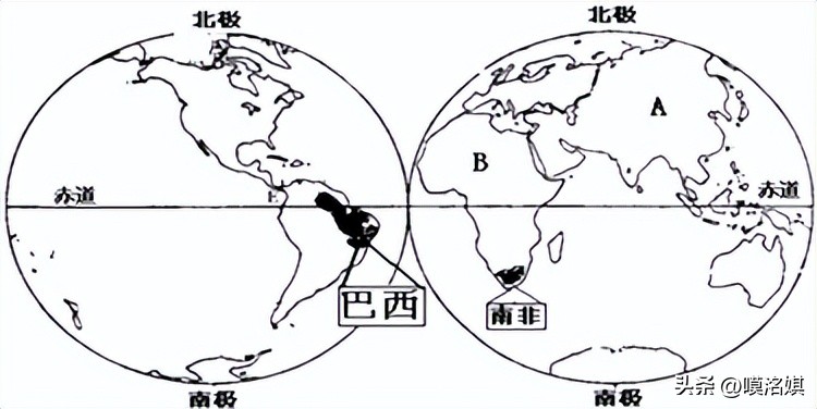 第二十届世界杯足球赛于(初一地理（地球的运动）图文分析题（4）)