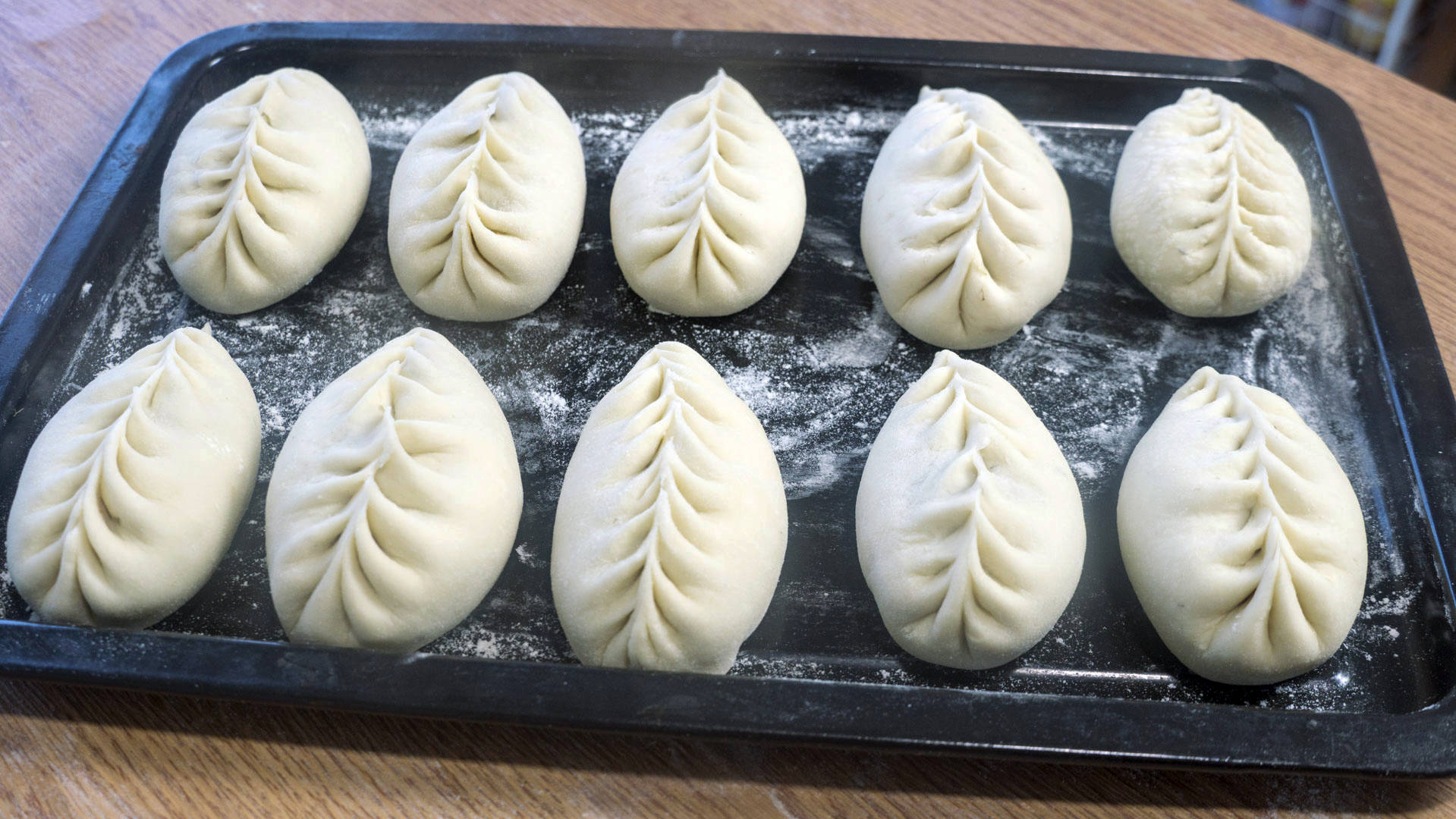 图片[6]-【槐花蒸饺】做法步骤图   营养解馋超好吃 端上桌就被抢光光-起舞食谱网