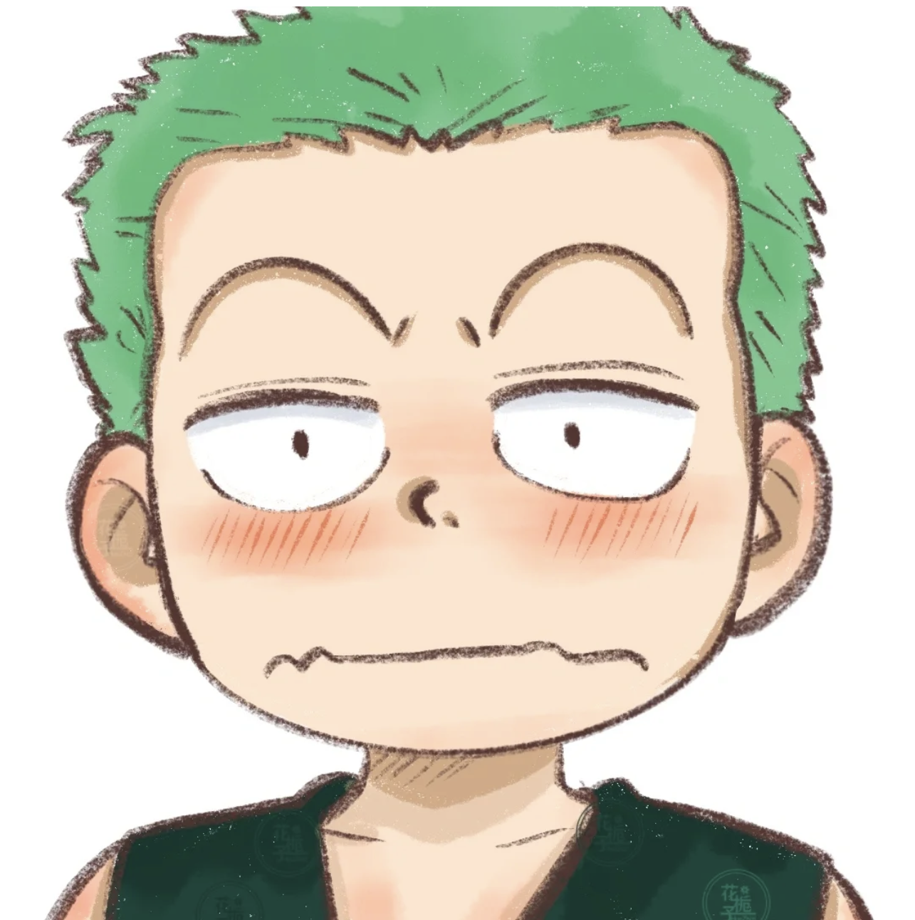 微笑的图片(海贼王全员治愈笑容头像,生活就该大笑起来)