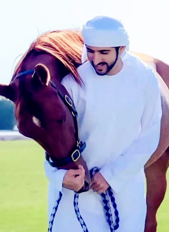 阿联酋迪拜王子(迪拜最帅王子哈曼丹:20架飞机却喜欢徒步,一夫多妻却