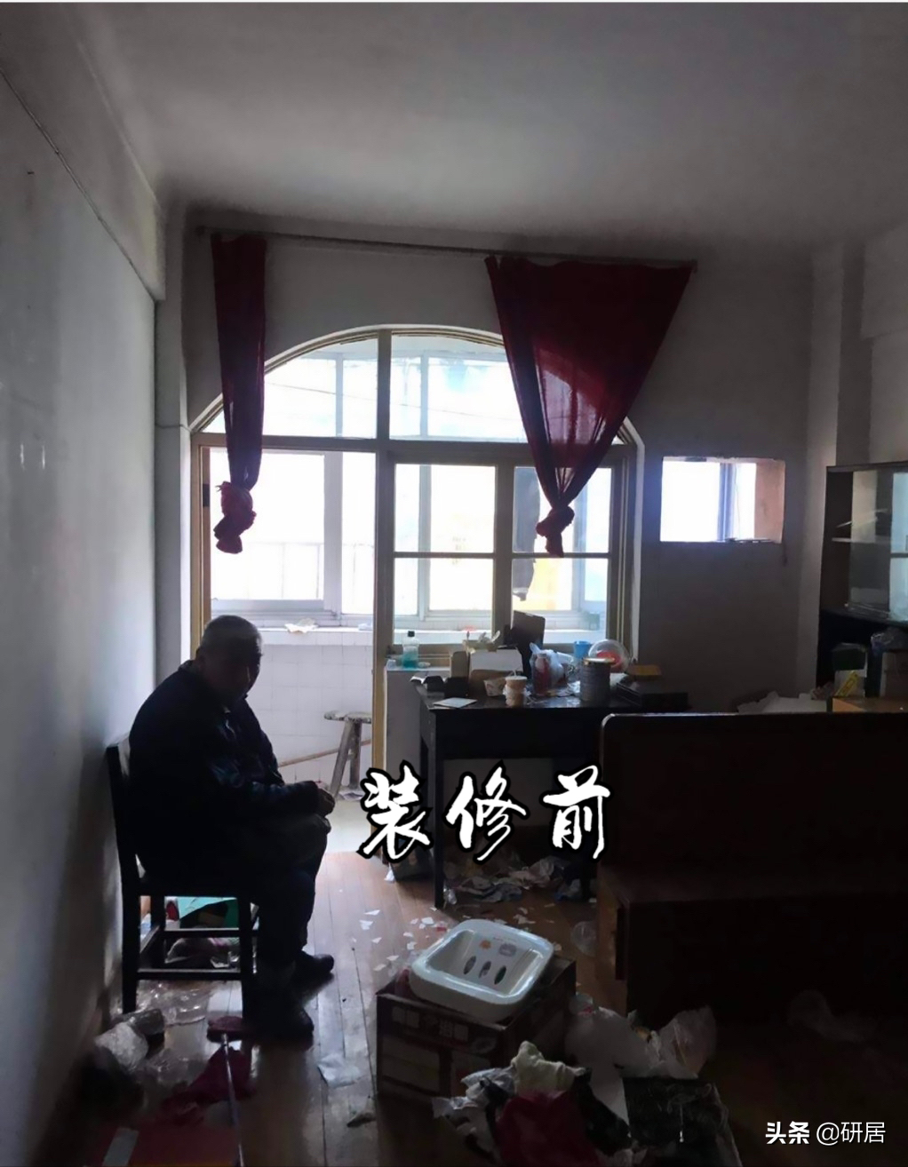 这个改造真是“绝了”，45㎡有两室和大客厅，每寸面积都用到极致