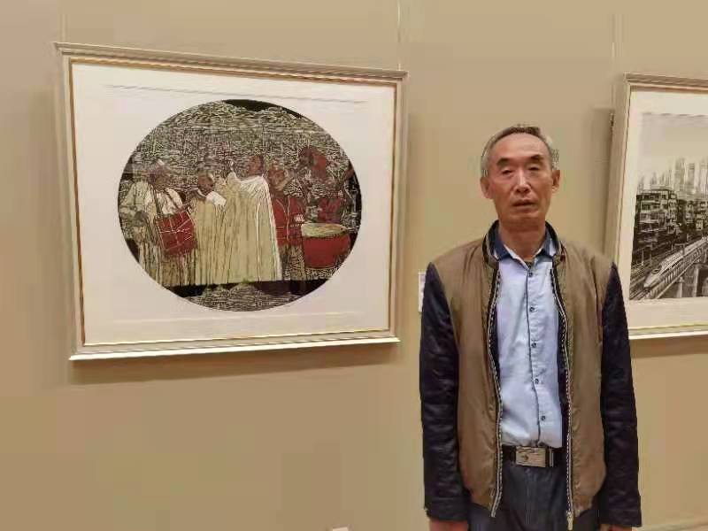 铁道兵美术组画家李凤强书画作品作者/铁三师 李凤强