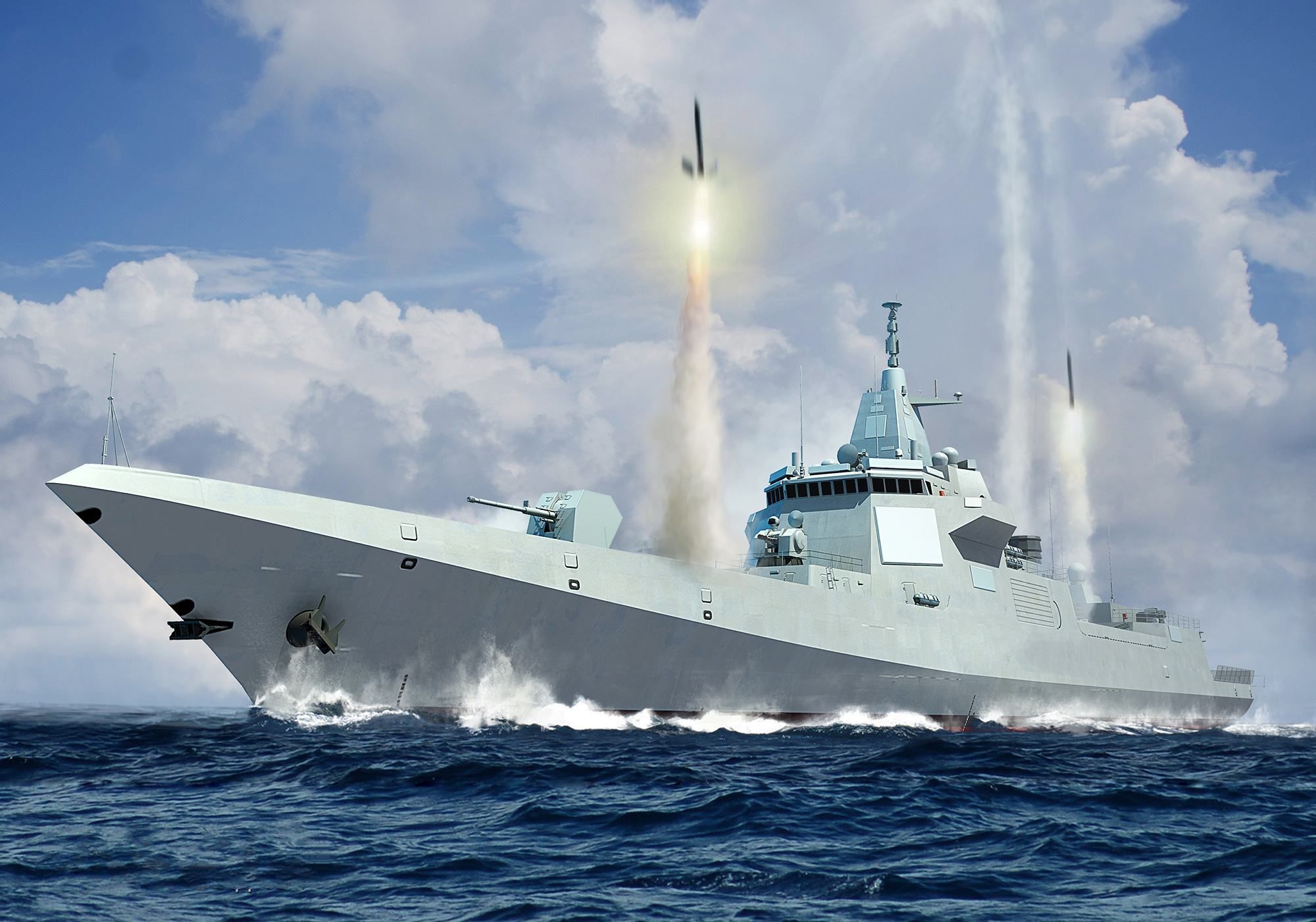 1.3万吨级神盾第2批次的建造暂缓,直接上马3万吨级全能舰?