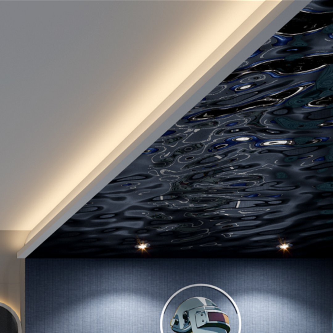 高颜值,装饰效果强水波纹板具有极强的装饰效果,其自带的镜面效果极具