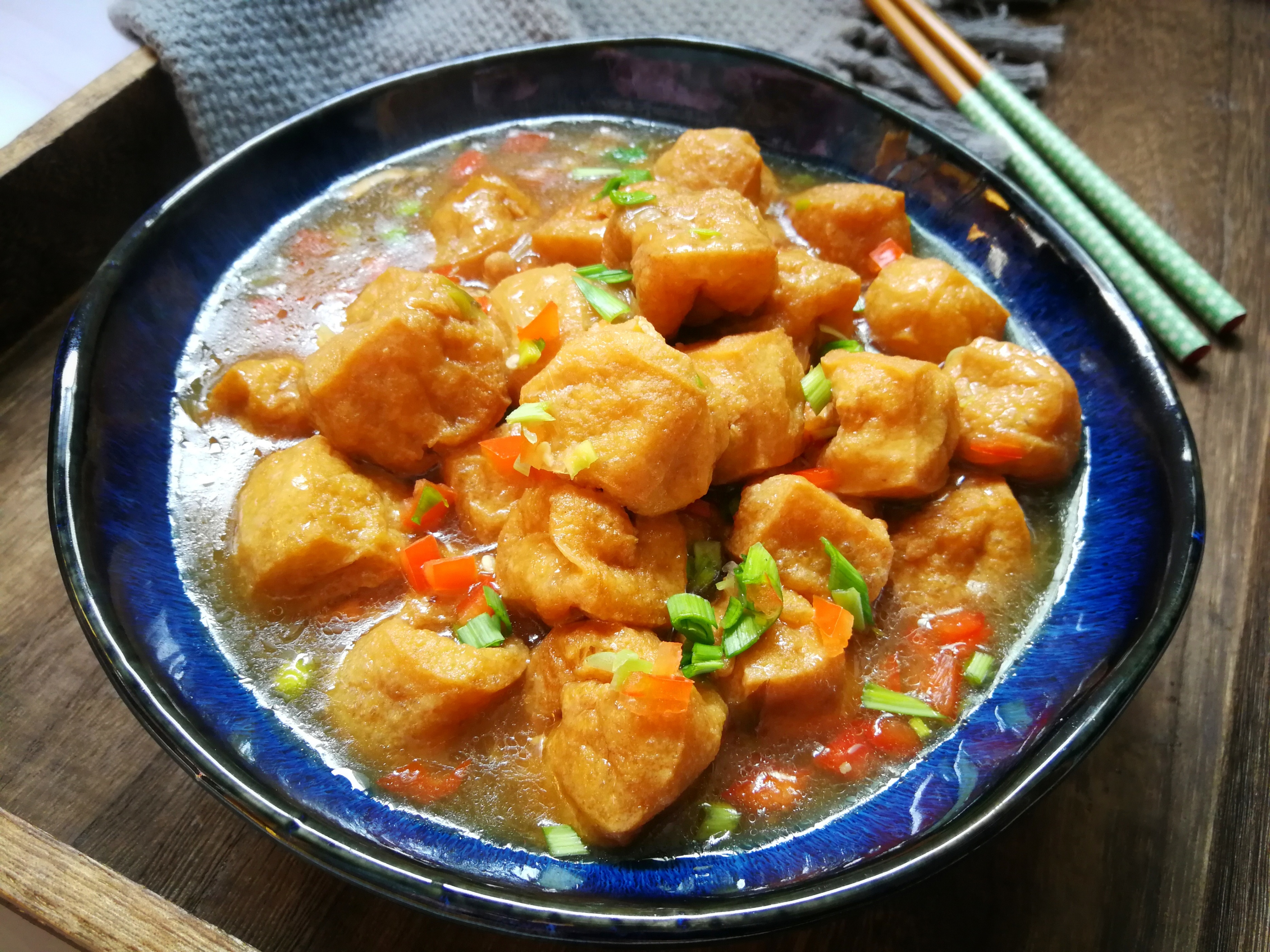 图片[1]-【三鲜油豆腐】做法步骤图 营养解馋 上桌秒光盘-起舞食谱网
