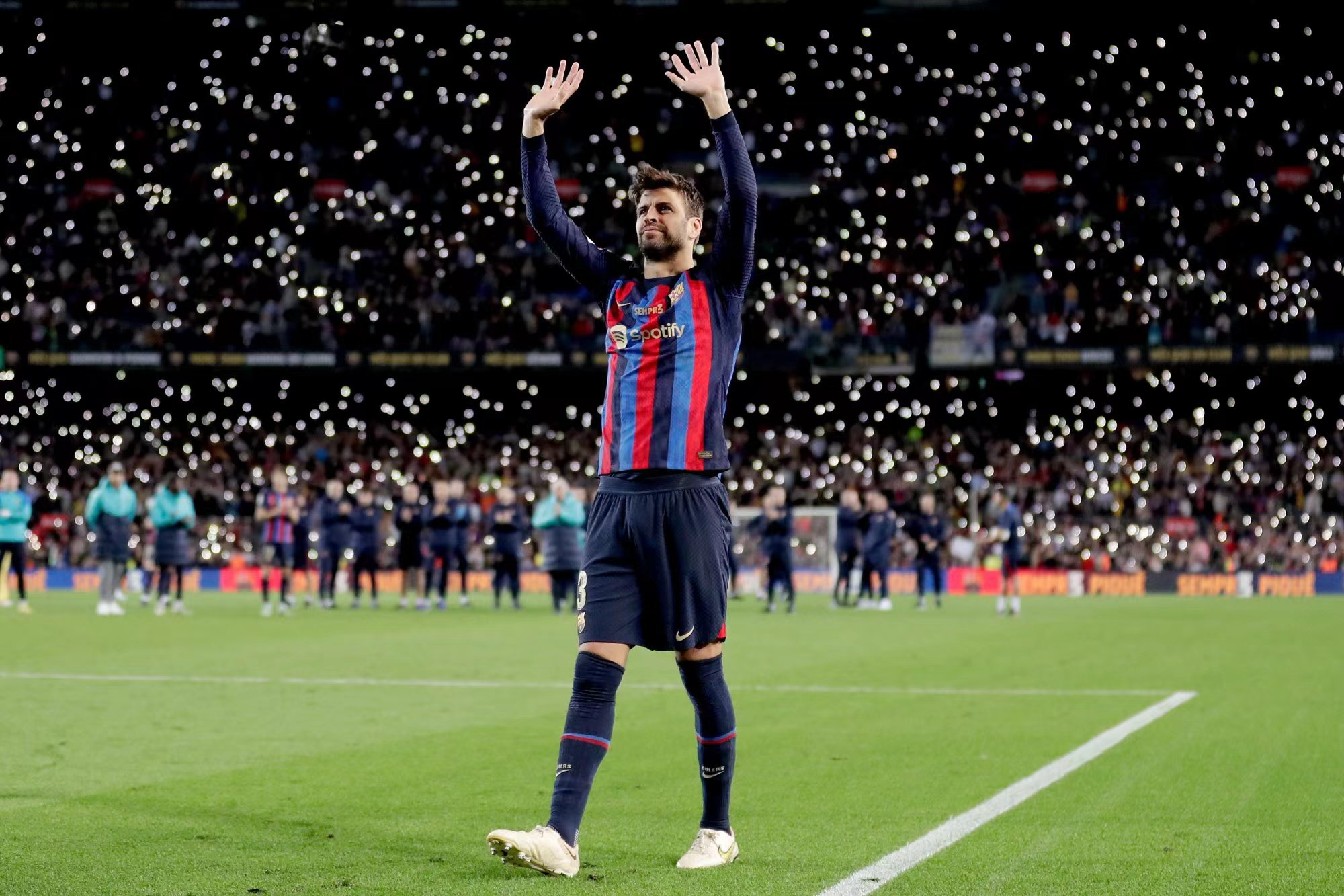 皮克的身体状态良好(骂声一片!