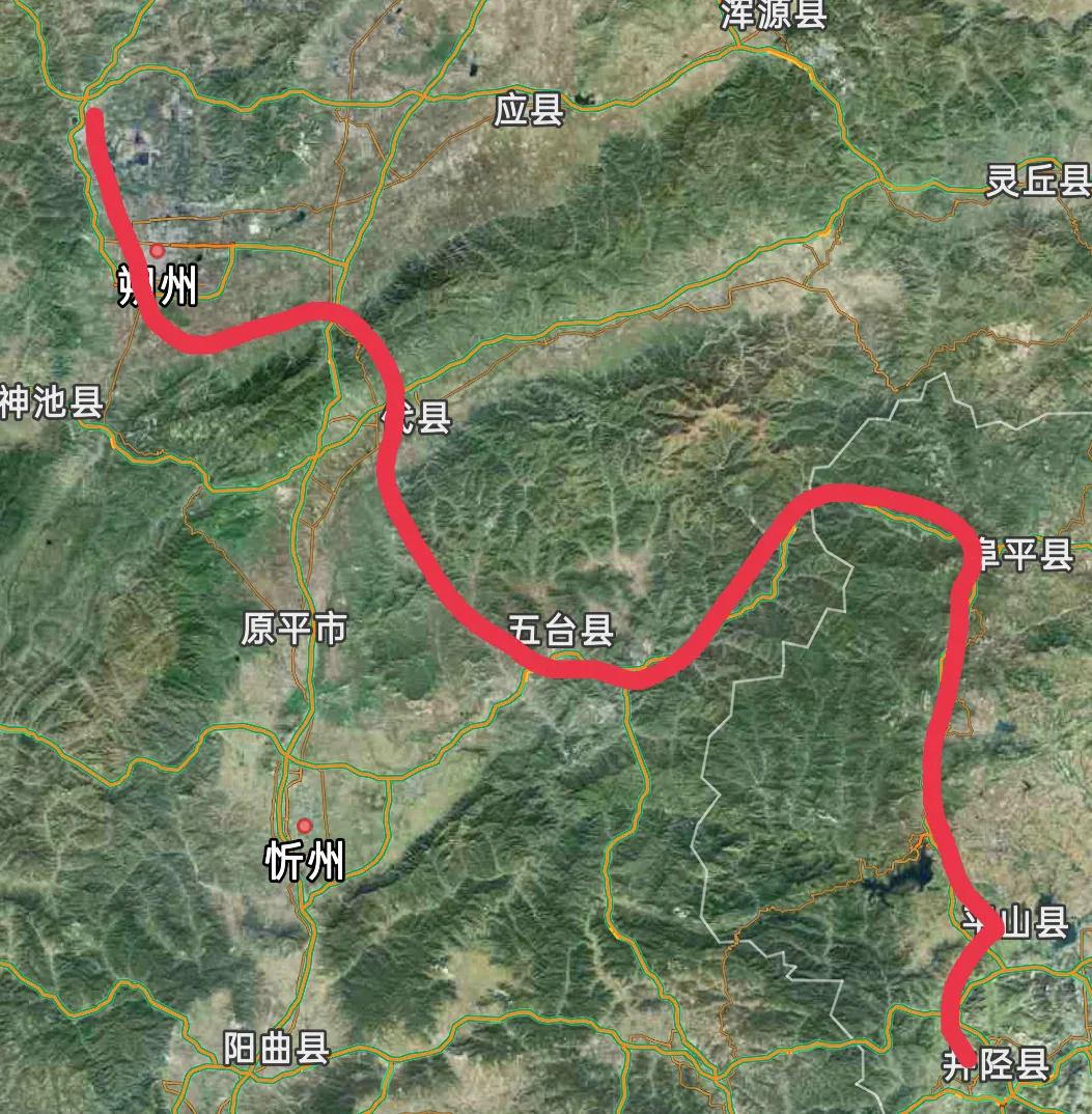 狰猶：《穆天子传·卷一》(2):从石家庄平山县到朔州平鲁区