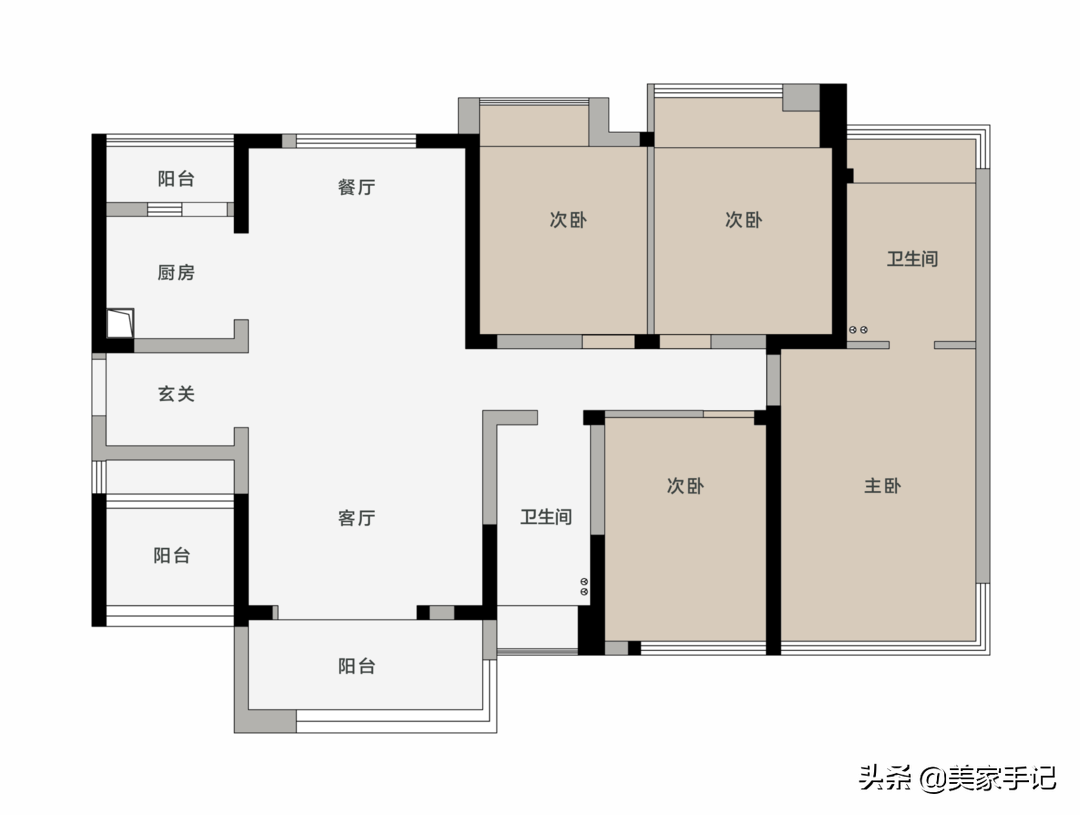 成都160㎡夫妻房装修效果图大全，现代简约风大宅设计灵感