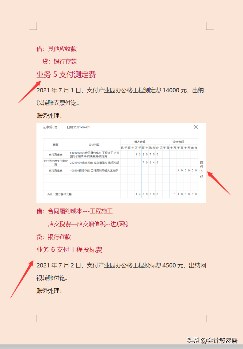 想入行建筑会计？常见的这73笔业务的账务处理，早晚用的上，超赞