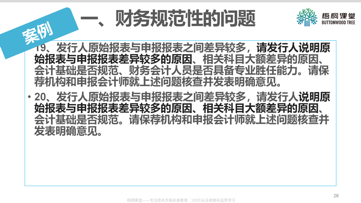 上市公司财务总监：企业上市如何进行财务规范（25案例）