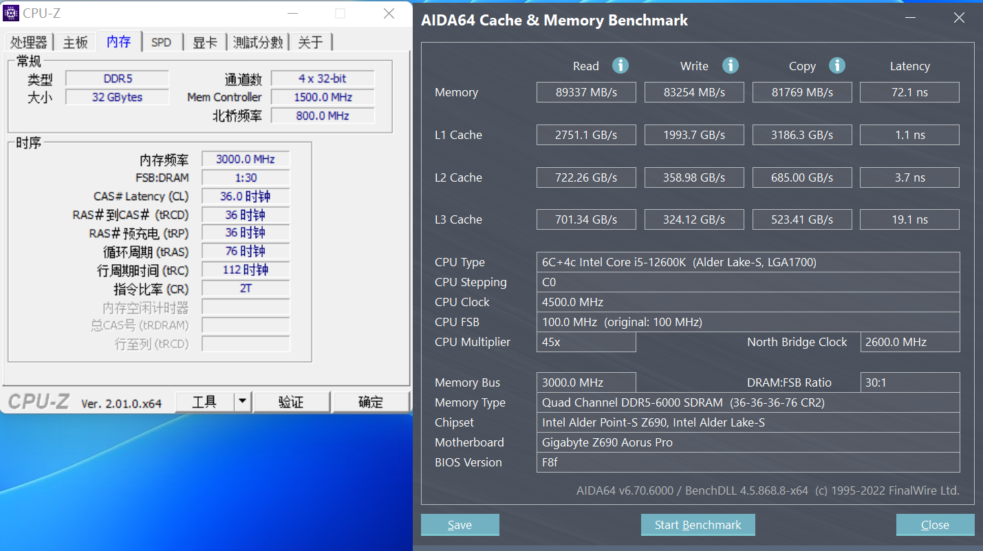 技嘉Z690小雕PRO好板，固态4片，内存6000MHz，12600K实战测试