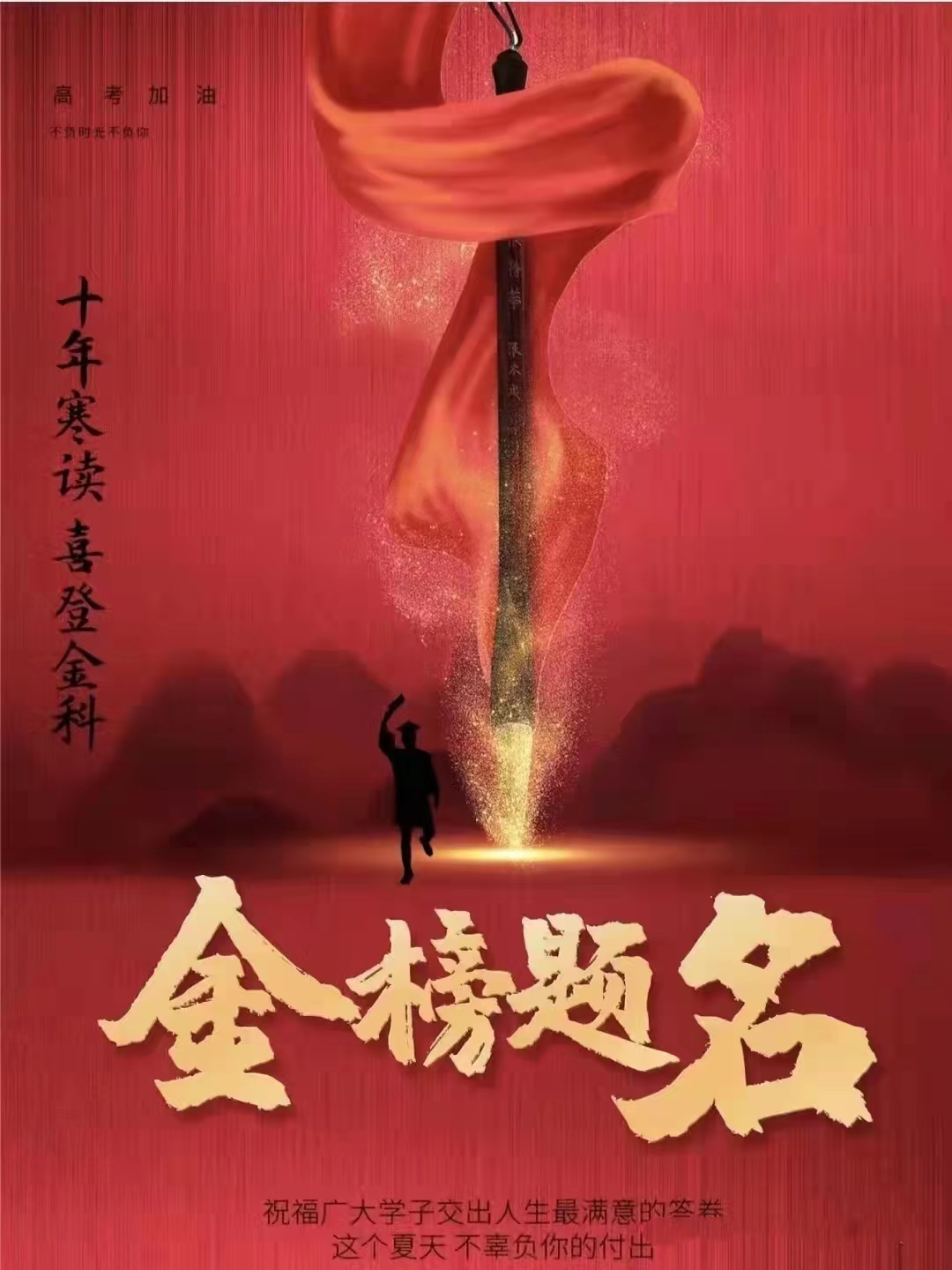 祝愿高考学子的祝福成语(祝愿高考学子的祝福短句)