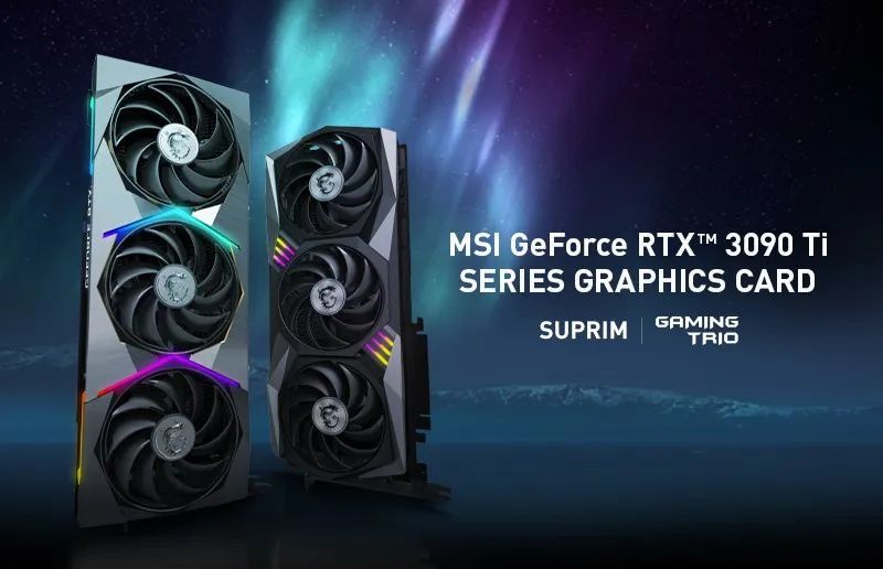 微星发布 RTX 3090 Ti 魔龙 / 超龙显卡，15999/16499 元