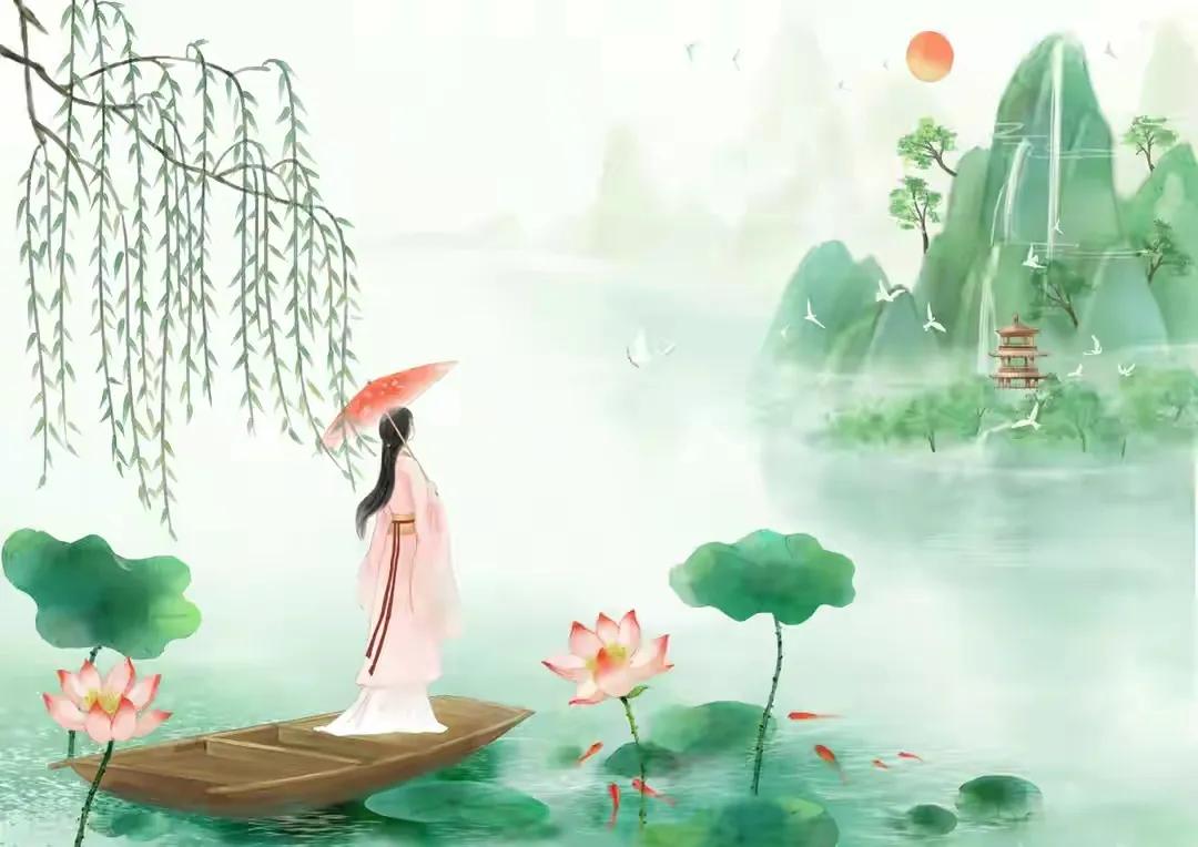 五首唯美的情爱古诗词,诗情画意,让人沉醉其中不忍离去