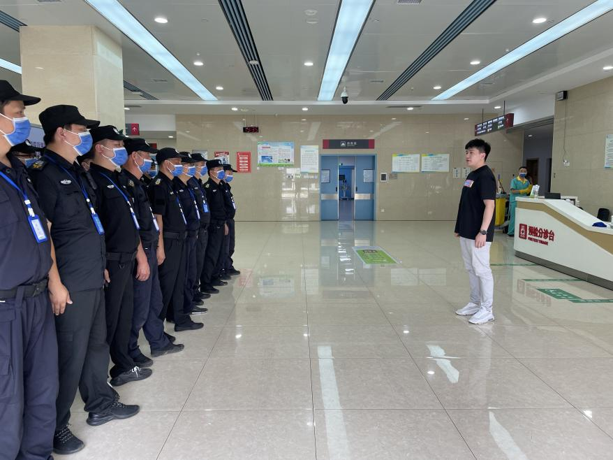 江西省人民医院举行安全应急演练