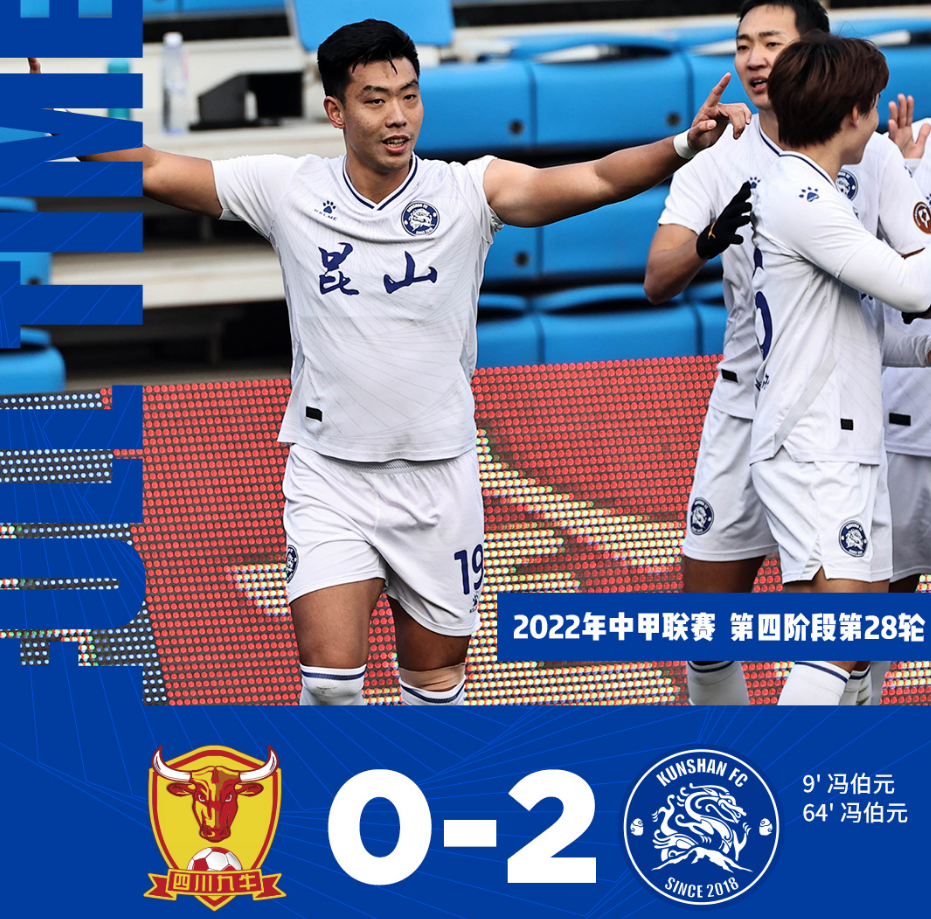 昆山队vs陕西长安竞技比分情况（中甲-石家庄2-0陕西，昆山离冲超只差1分！南通+海牛双取胜）-趣拿体育