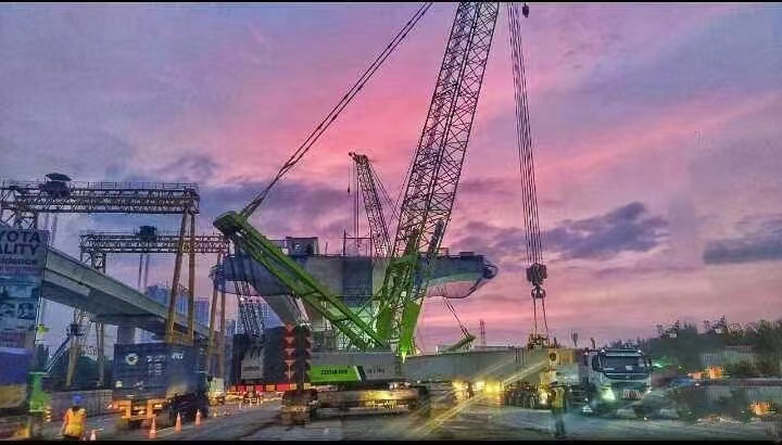 为中国高铁整体出口**一单保驾护航！中联重科装备闪耀雅万高铁