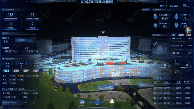 数字孪生智慧医院：构建三维医疗管控系统