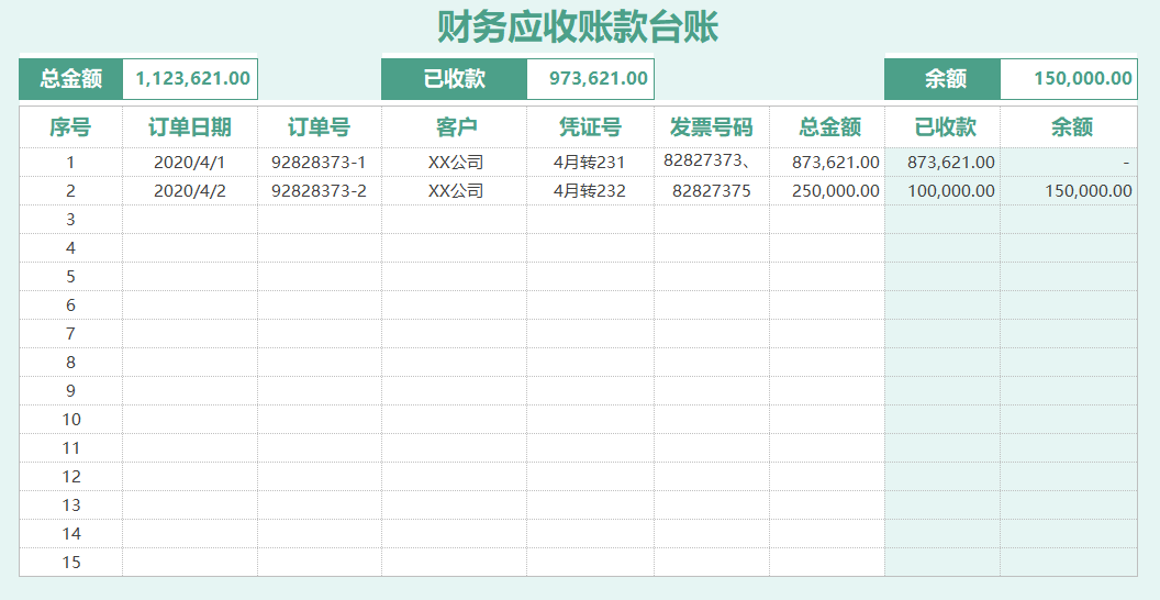 96女会计用45套财务表格模板做台账，别人一天，你只需半个小时