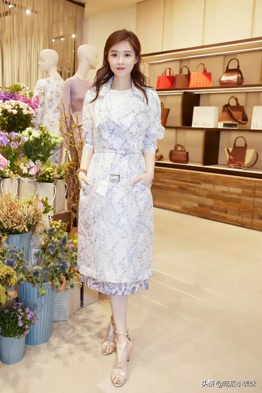 蒋欣，成熟之美，很有气质