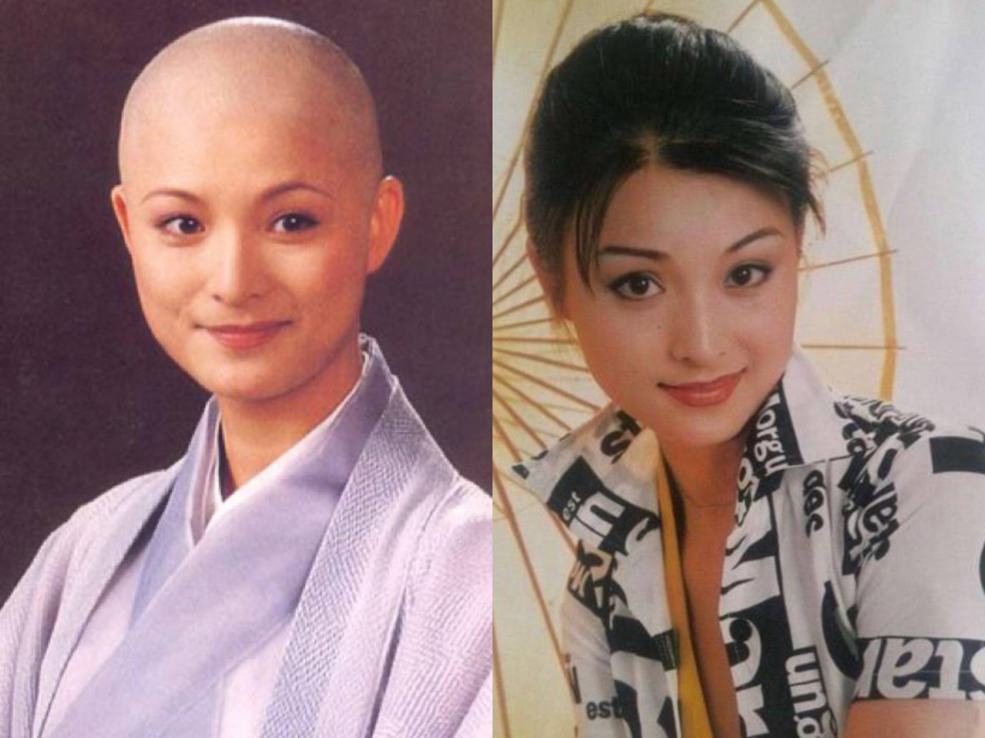 其实在影视剧中,时不时就会看到女明星的光头造型.