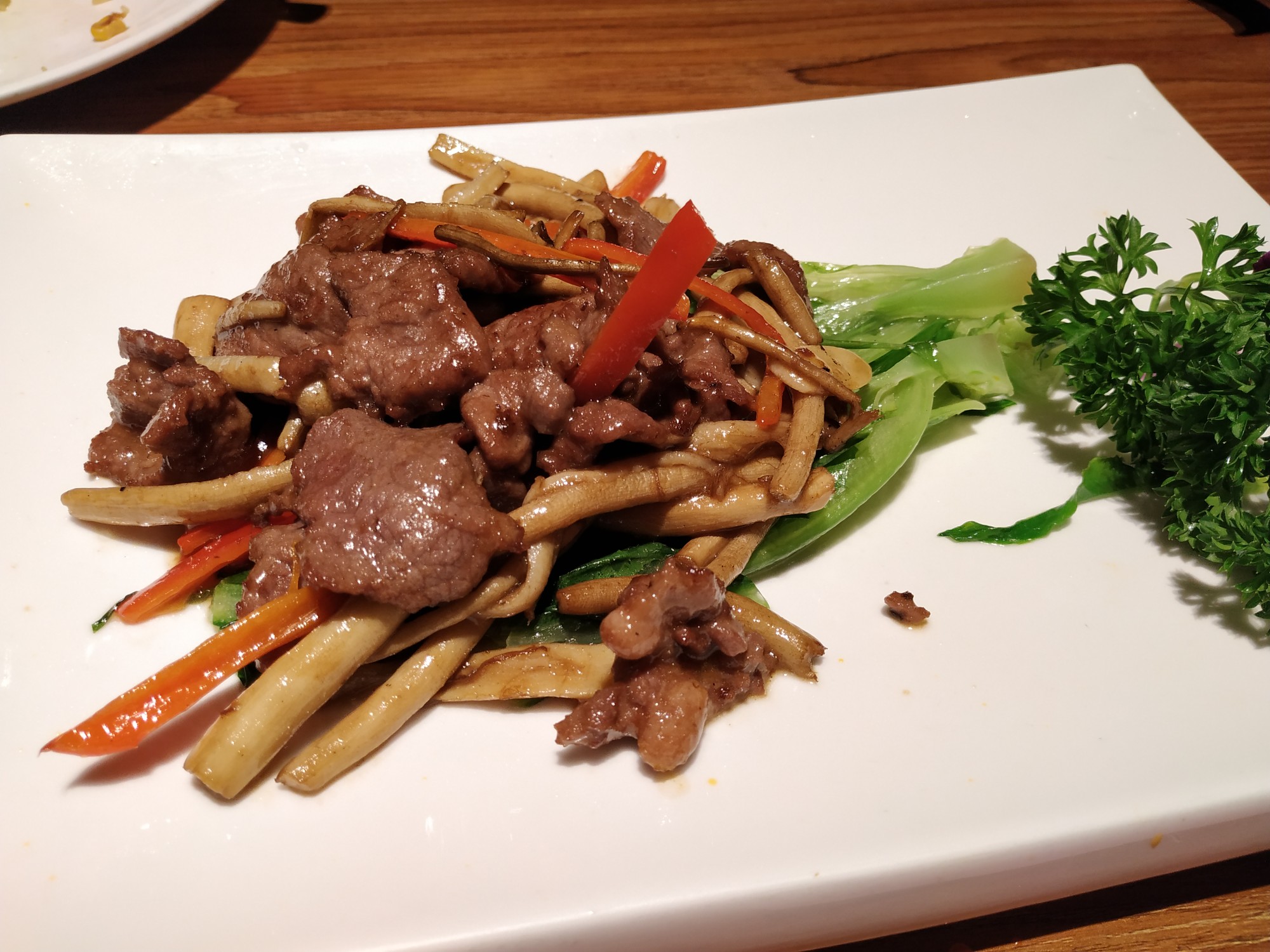图片[6]-【牛肉炒茶树菇】做法步骤图 美味过瘾超下饭-起舞食谱网