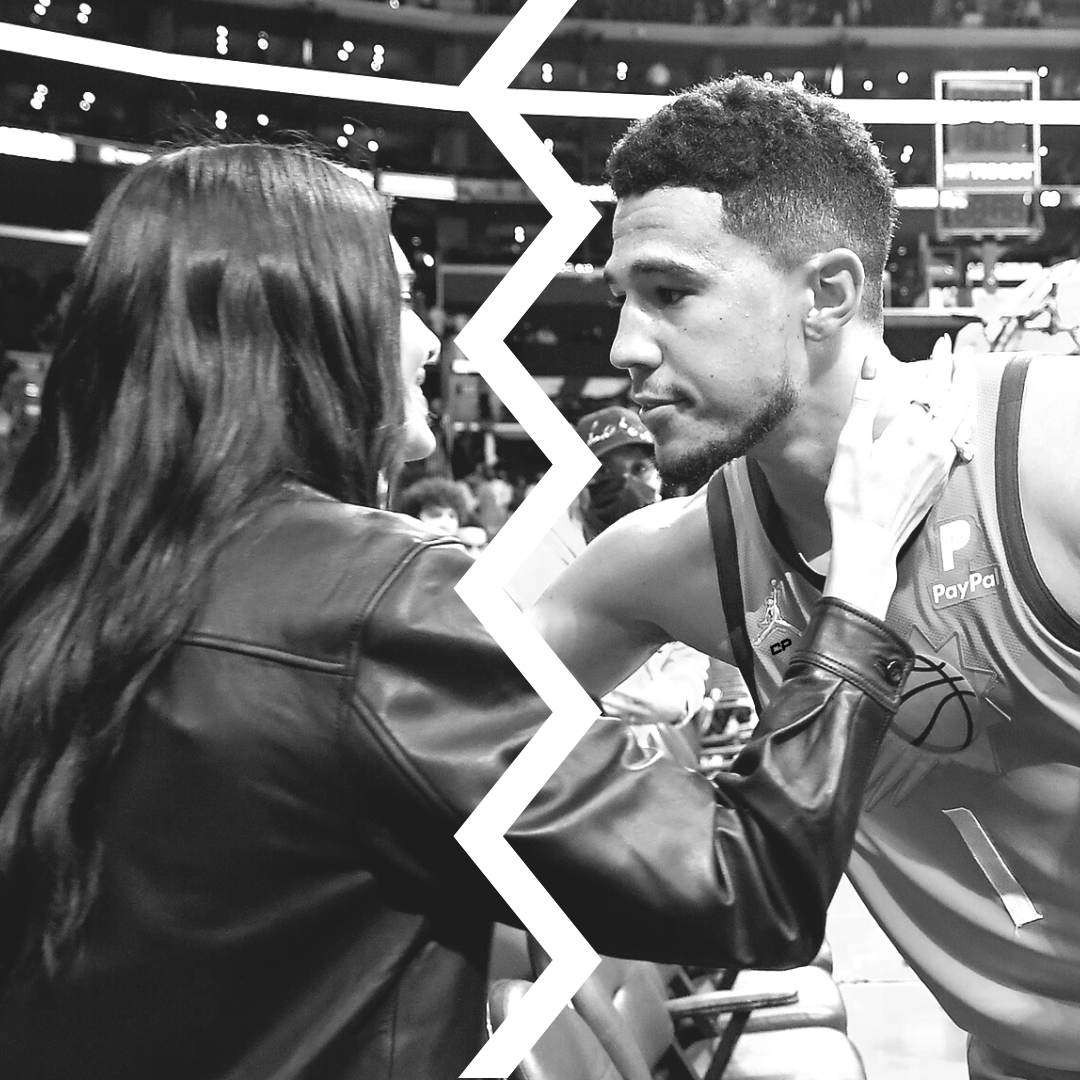 nba球员布克恋情（布克被甩了！詹娜进入自由市场！两年的恋情走到尽头）