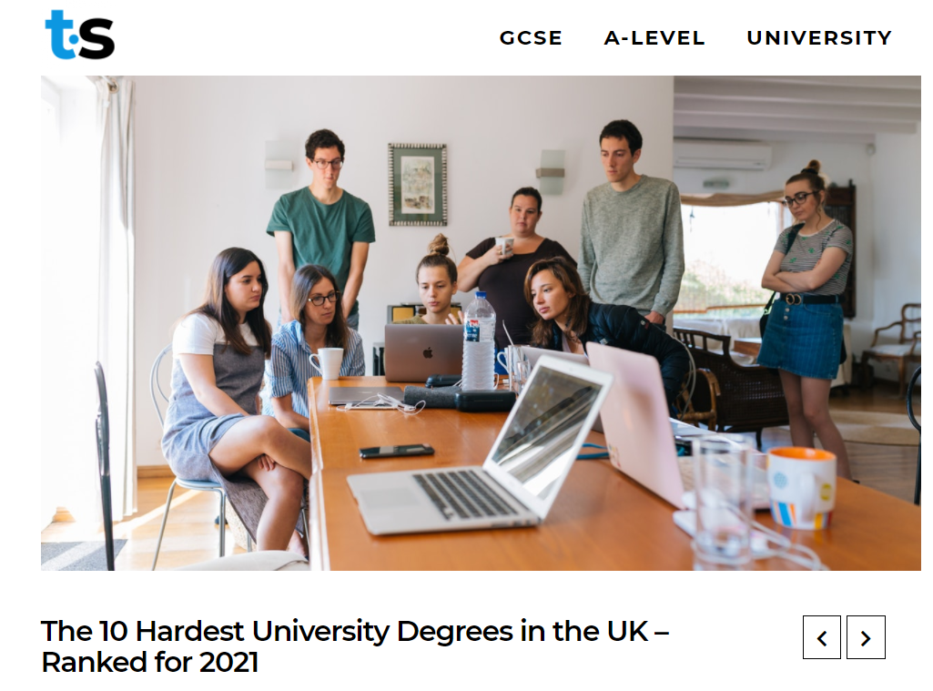 难学但“多金”，2021年度英国大学最难学的十大专业出炉