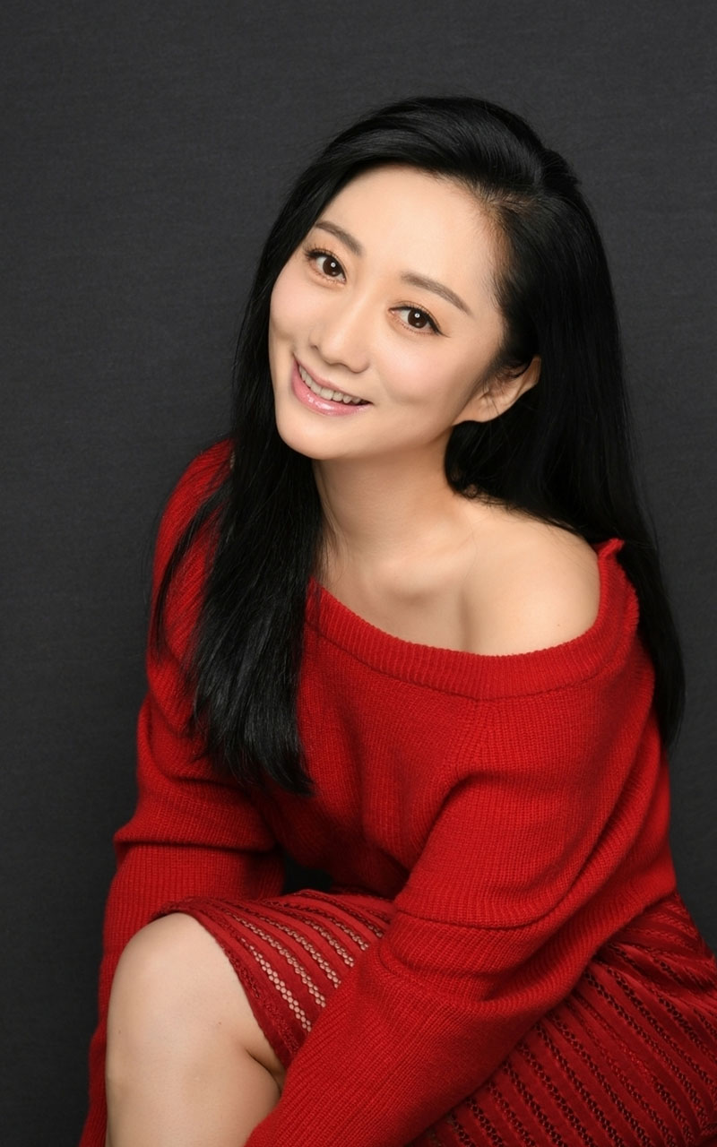 影视女演员原子霏，温婉优雅