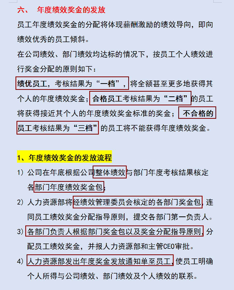 2022年新版企业薪酬管理制度，含等级薪酬体系，可直接套用