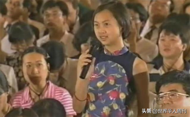 23年前，北大女孩当众回怼美国前总统，后来却被国人骂惨